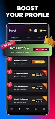 Tikpo Followers Likes & Views screenshots