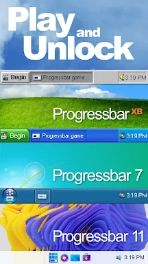 Progressbar95 - nostalgic game screenshots