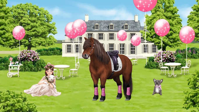 Pony and rider dress-up fun screenshots