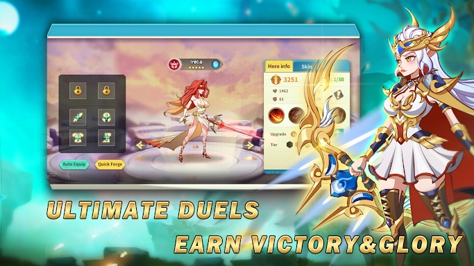 Magic Hero - 100 summon reward screenshots