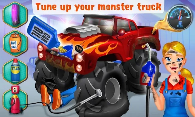 Mechanic Mike - Monster Truck screenshots