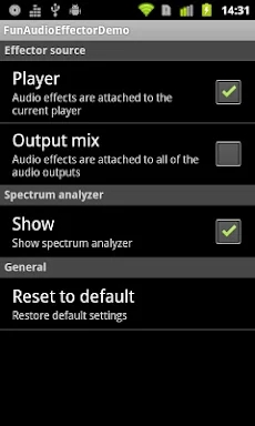 Fun Audio Effector (Demo) screenshots