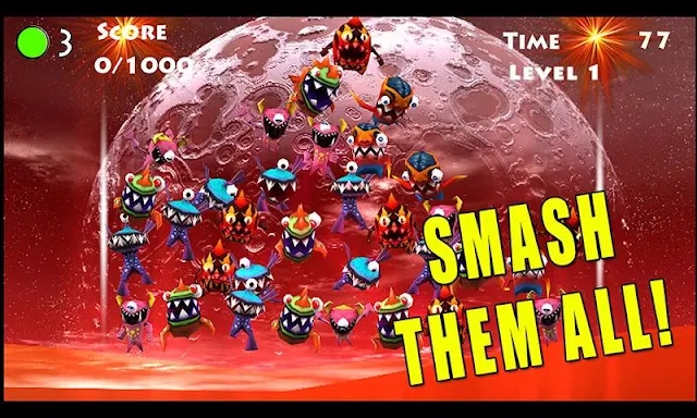 Monster Smasher Hit: Space War screenshots