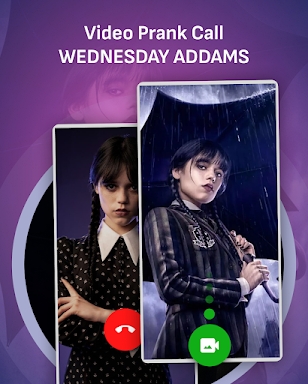 Wednesday Addams Prank Call screenshots