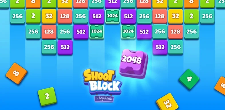 Happy Puzzle™ Shoot Block 2048 screenshots