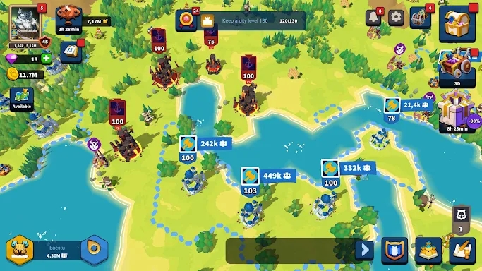 Million Lords: World Conquest screenshots