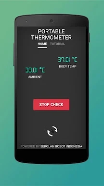 Portable Thermometer screenshots