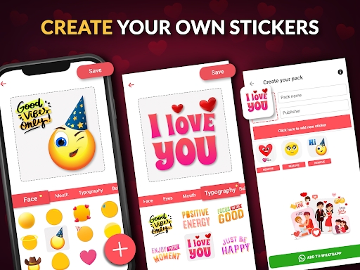 Love Stickers: Emoji Stickers screenshots