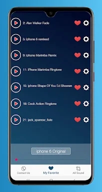 Music ringtones for phone screenshots