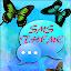 Blue Butterfly Theme GO SMS icon