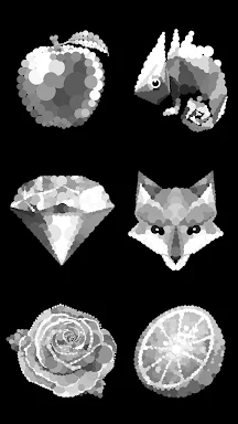 Diamond art: Dazzle coloring screenshots