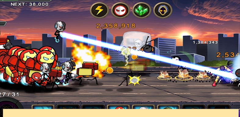 HERO WARS SuperStickmanDefense screenshots