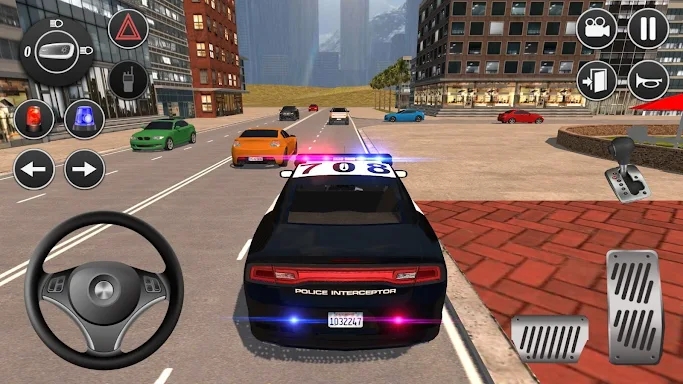 American Fast Police Driving screenshots