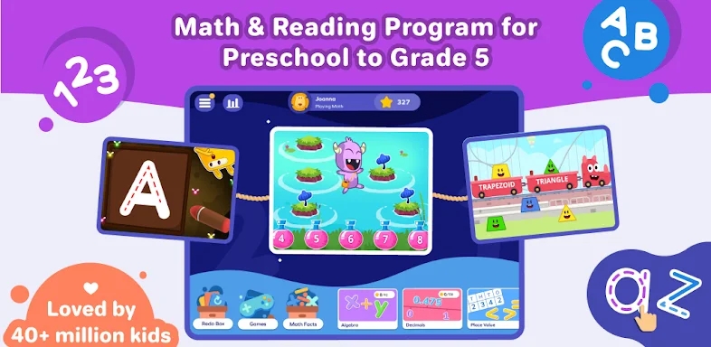 SplashLearn Math & Reading App screenshots