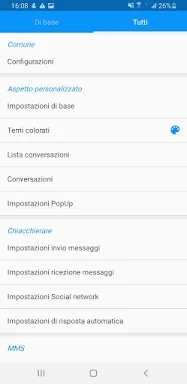 Handcent SMS Italian Language  screenshots