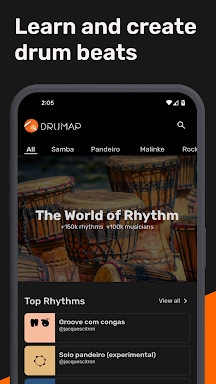 Drumap. The World of Rhythm screenshots