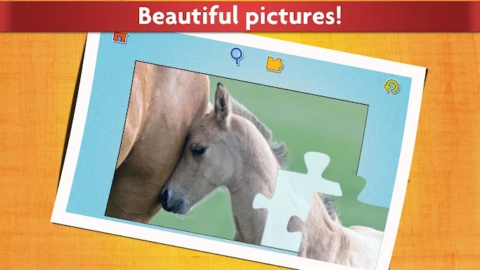 Horse Jigsaw Puzzles Game Kids screenshots