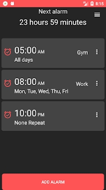 Smart Alarm Clock for Heavy Sl screenshots