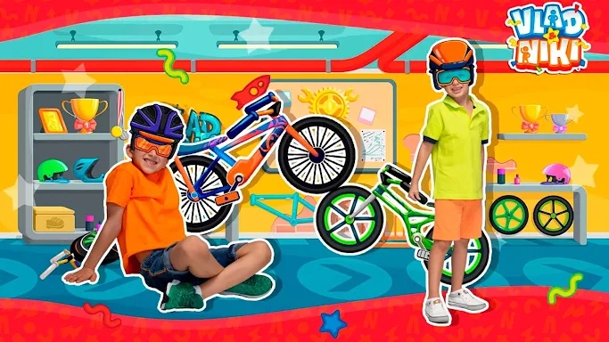 Vlad & Niki: Kids Bike Racing screenshots