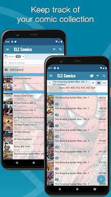 CLZ Comics - comic database screenshots