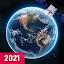 Live Earth Map 2021 - Satellite View, World Map 3D icon