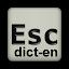 English completion dictionary icon