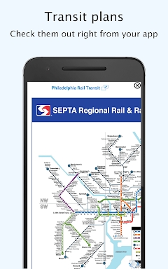 Philadelphia - SEPTA time maps screenshots