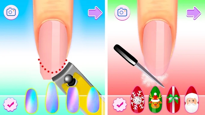 Nail Salon: Fun Makeup Games screenshots