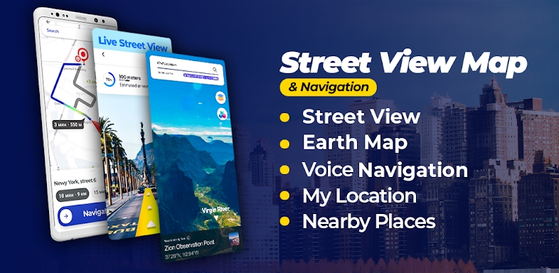 Street View Map and Navigation screenshots