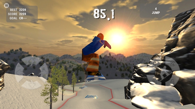 Crazy Snowboard screenshots
