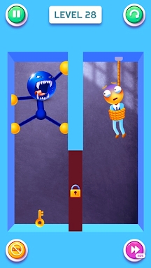 Sticky Man Stretch Game screenshots
