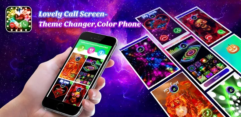 Lovely Call Screen-Color Phone screenshots
