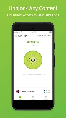 Kiwi VPN Connection IP Changer screenshots