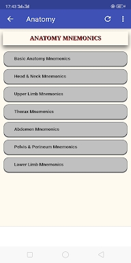 All Medical Mnemonics (Colored screenshots