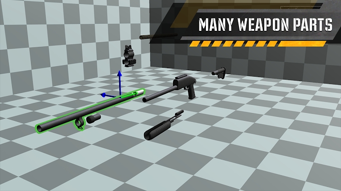 Gun Builder Shooting Simulator screenshots