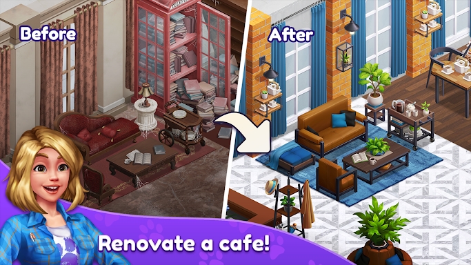 Piper's Pet Cafe - Solitaire screenshots