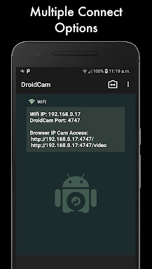 DroidCam - Webcam for PC screenshots