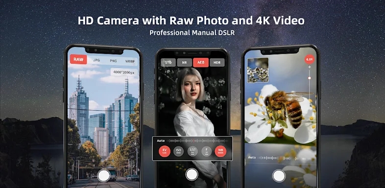 HD Camera for Android 2024 screenshots