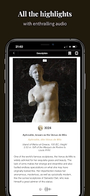 Louvre Museum Audio Buddy screenshots