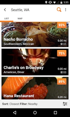 Urbanspoon Restaurant Reviews screenshots