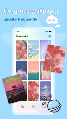 ArtScreen : widgets screenshots