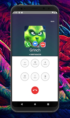 Grinch Fake Video Call PRANK screenshots