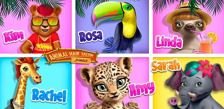 Jungle Animal Hair Salon screenshots