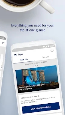 Singapore Airlines screenshots