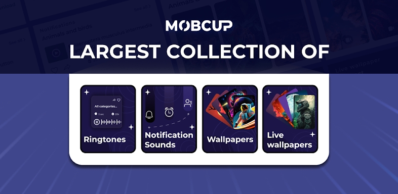 MobCup Ringtones & Wallpapers screenshots
