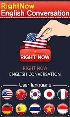 RightNow English Conversation screenshots