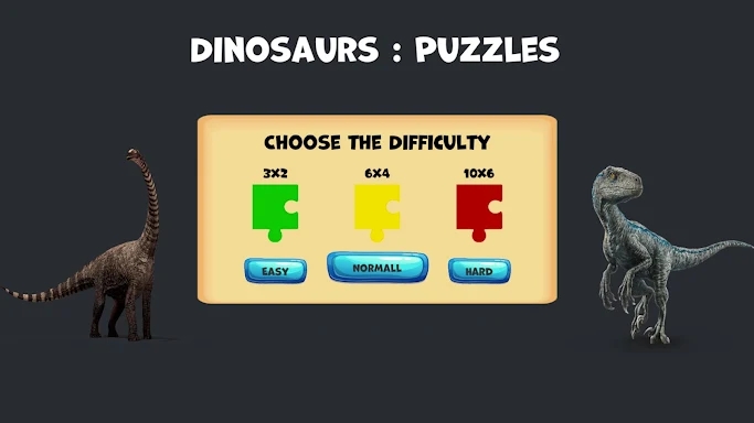Dinosaurs Puzzles screenshots