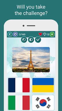 Geography Quiz - World Flags screenshots