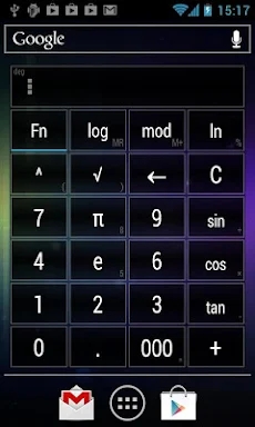 Calculator Widget 10 themes screenshots