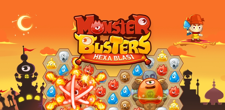 Monster Busters: Hexa Blast screenshots